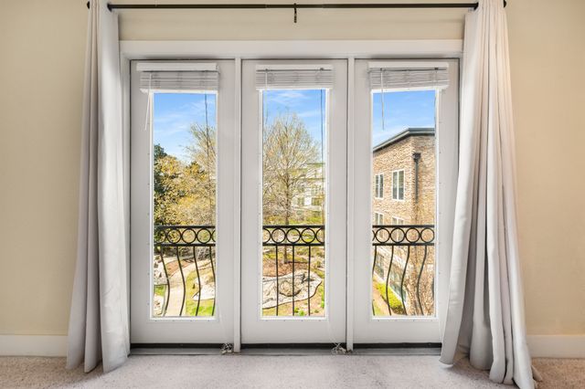 a view of front door