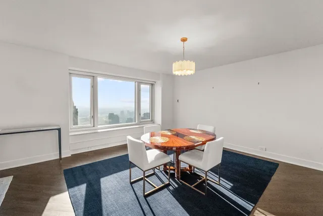 a room with furniture and a window