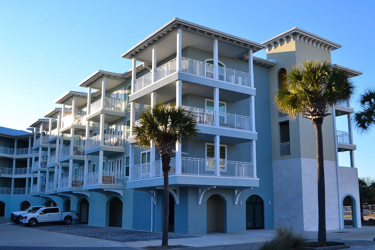 1740 South Co Highway 393, Unit #312 Santa Rosa Beach, FL 32459 - Photo 3 of 36 a front view of a building with balcony