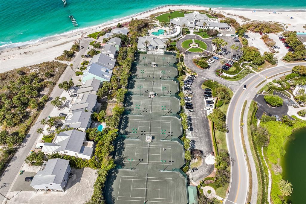 801 South Harbor Drive Boca Grande, FL 33921 - Photo 42 of 43 a aerial view of a swimming pool