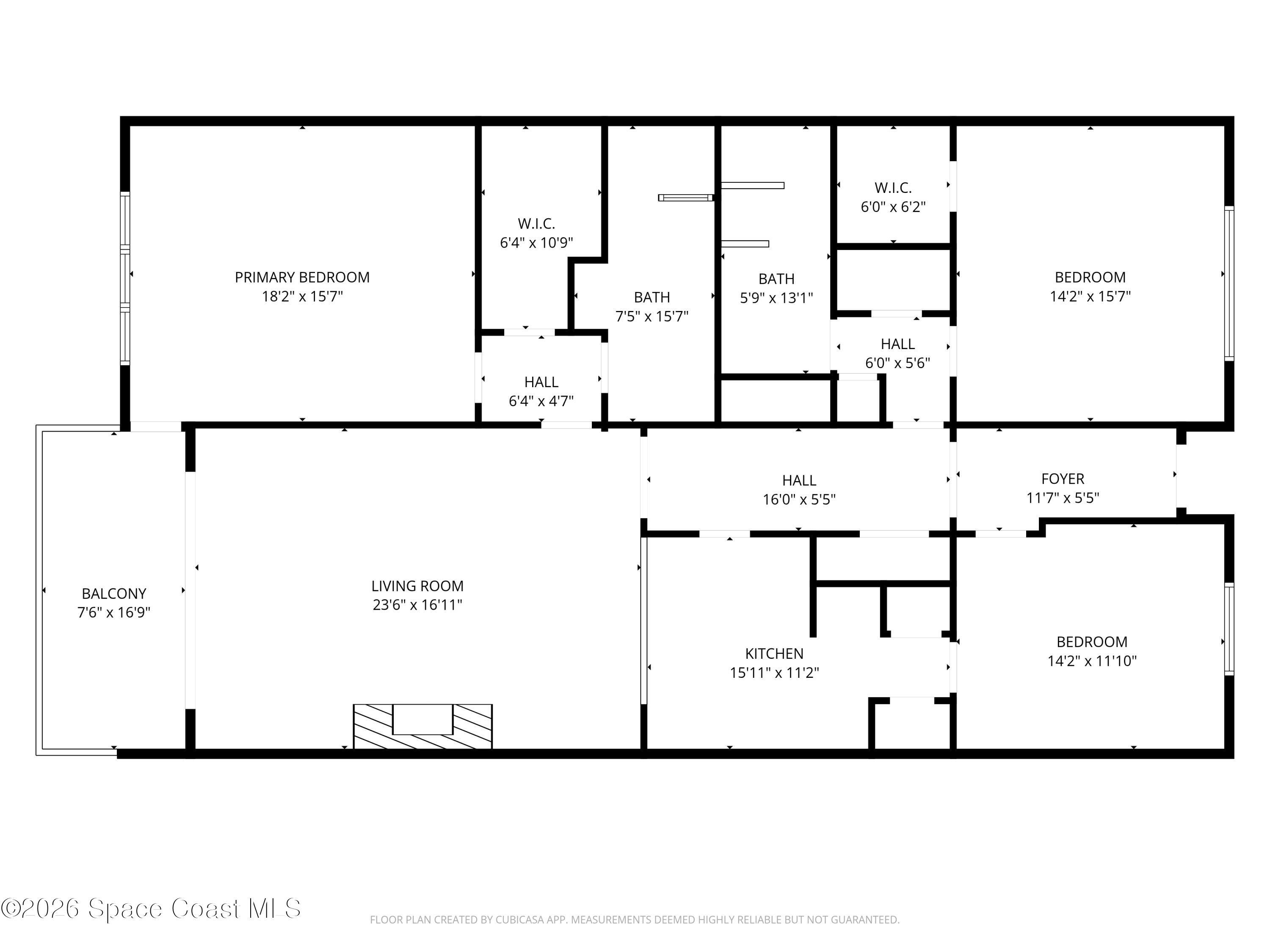 2220 Front Street, Unit 303 Melbourne, FL 32901 - Photo 42 of 42 Floor Plan