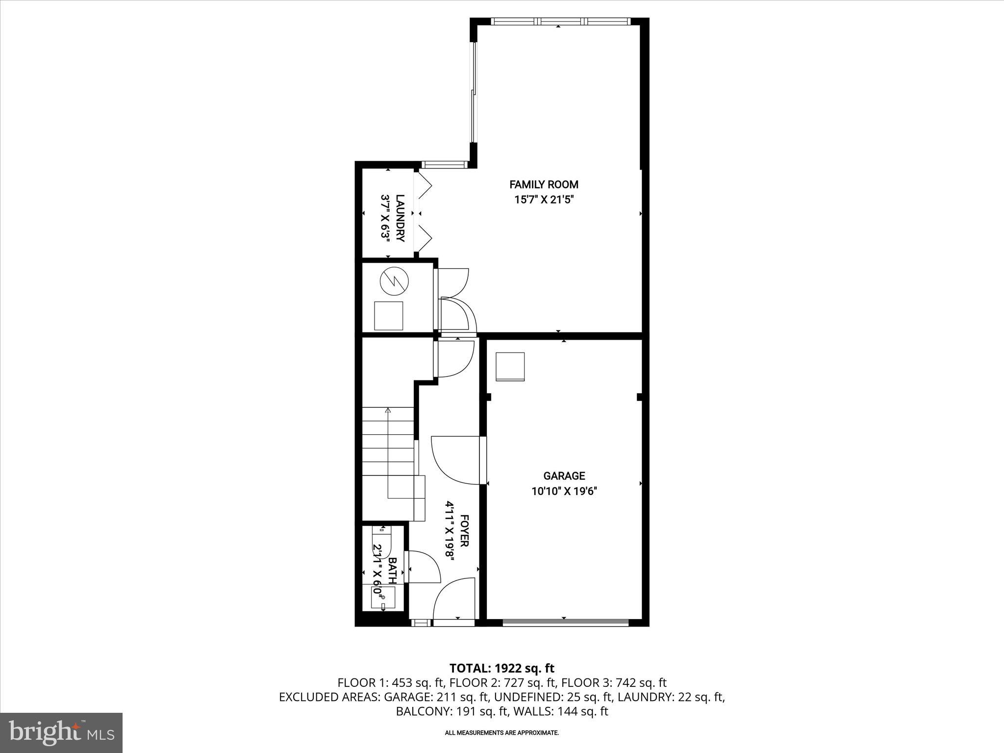 2139 Mardic Drive Forest Hill, MD 21050 - Photo 43 of 45 Entry Level Floor Plan