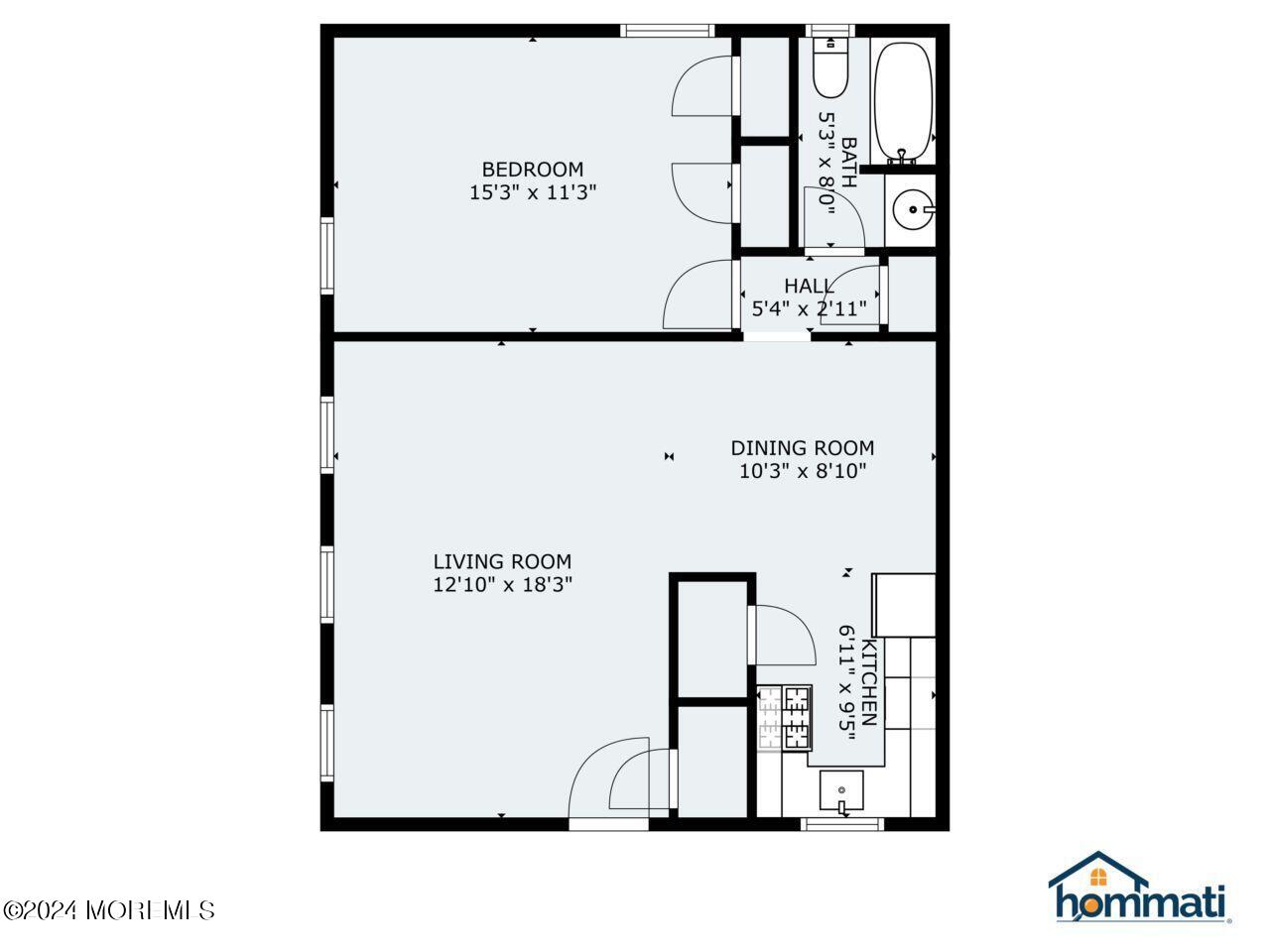 601 Mistletoe Avenue, Unit 4 Point Pleasant, NJ 08742 - Photo 15 of 28 a picture of a wall with a white wall and a painting