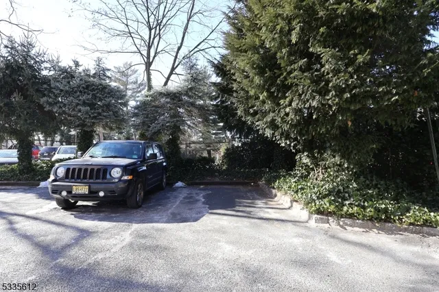 a car parked in the side of the road