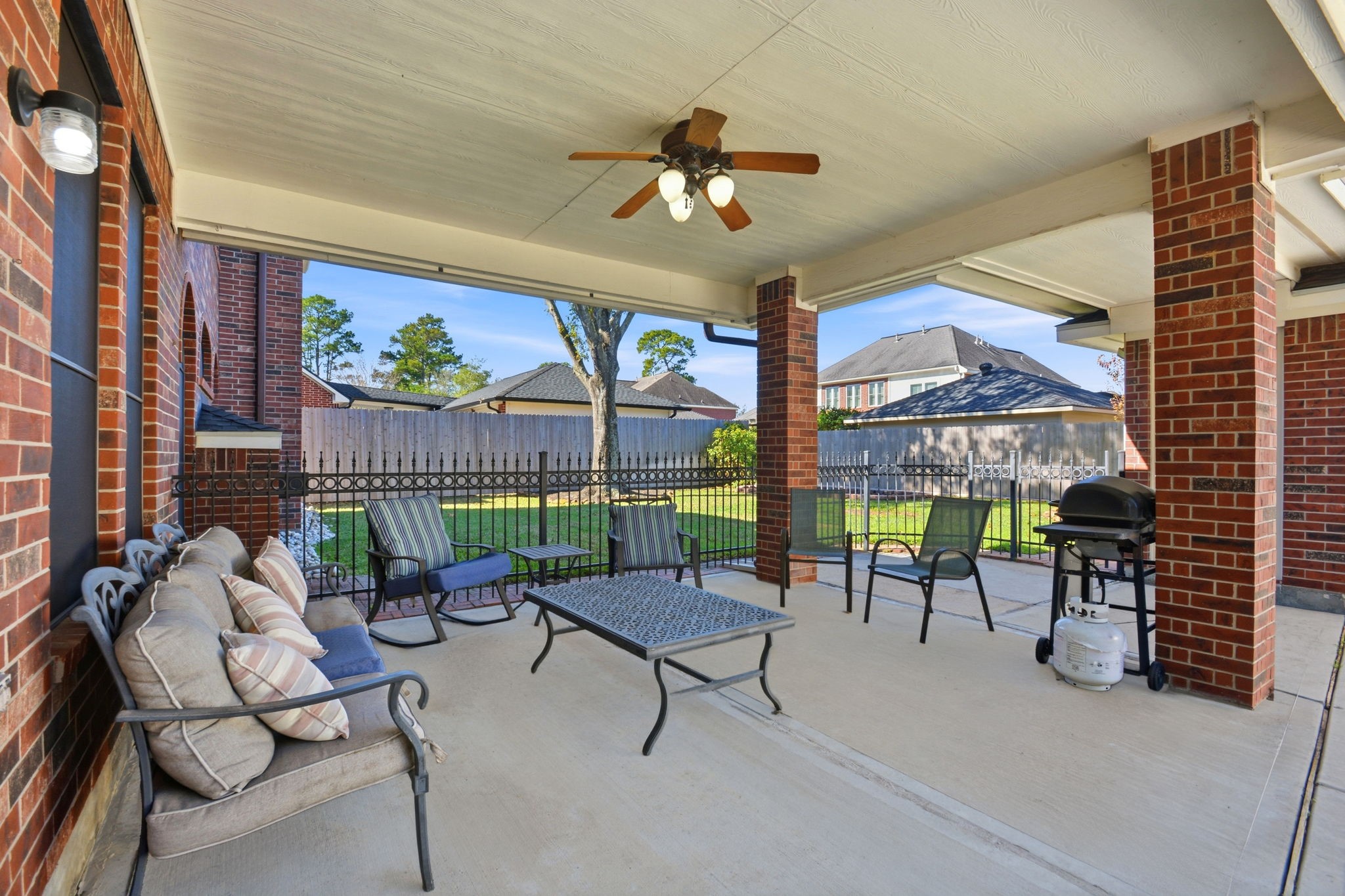 3318 Woods Edge Drive Spring, TX 77388 - Photo 40 of 42 Covered Patio