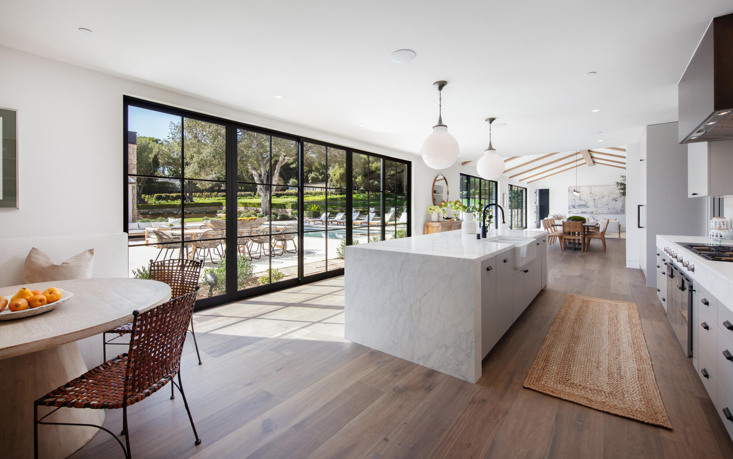 595 Picacho Lane Montecito, CA 93108 - Photo 11 of 41 11. Kitchen_Great Room