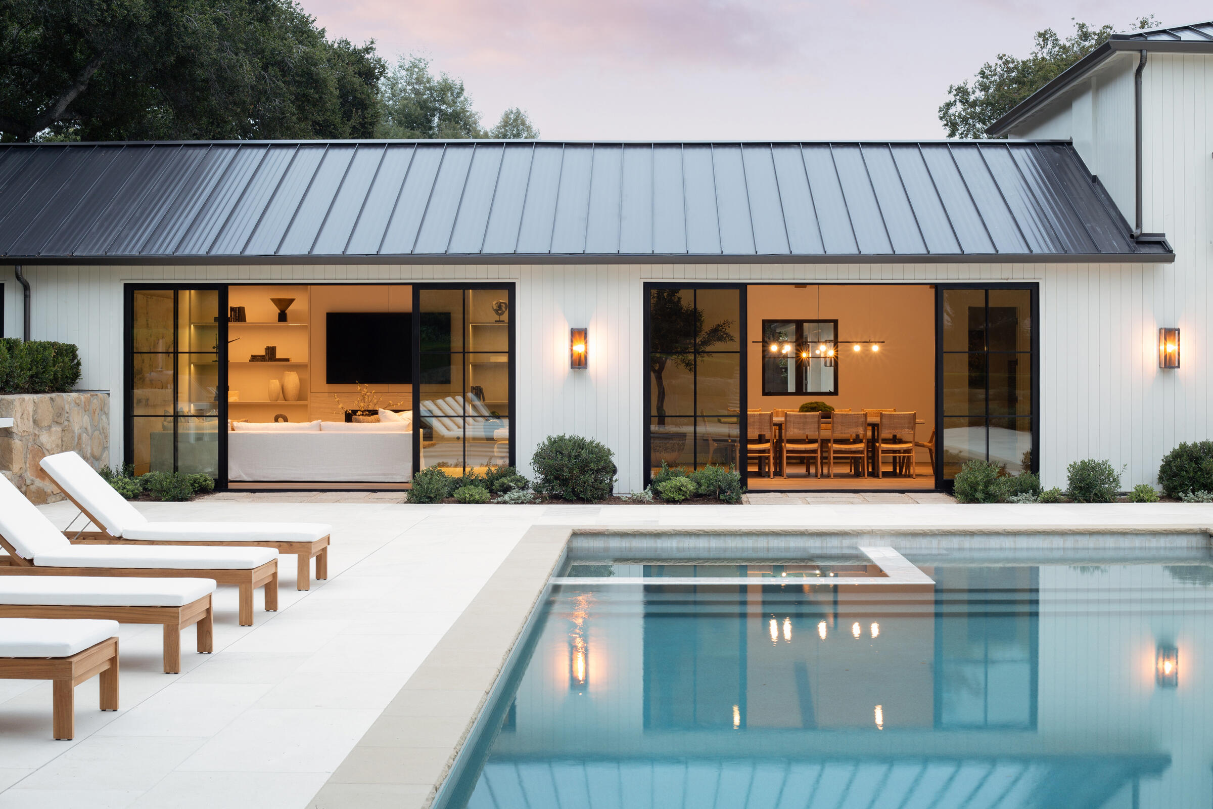 595 Picacho Lane Montecito, CA 93108 - Photo 15 of 41 15. Pool_Great Room Exterior