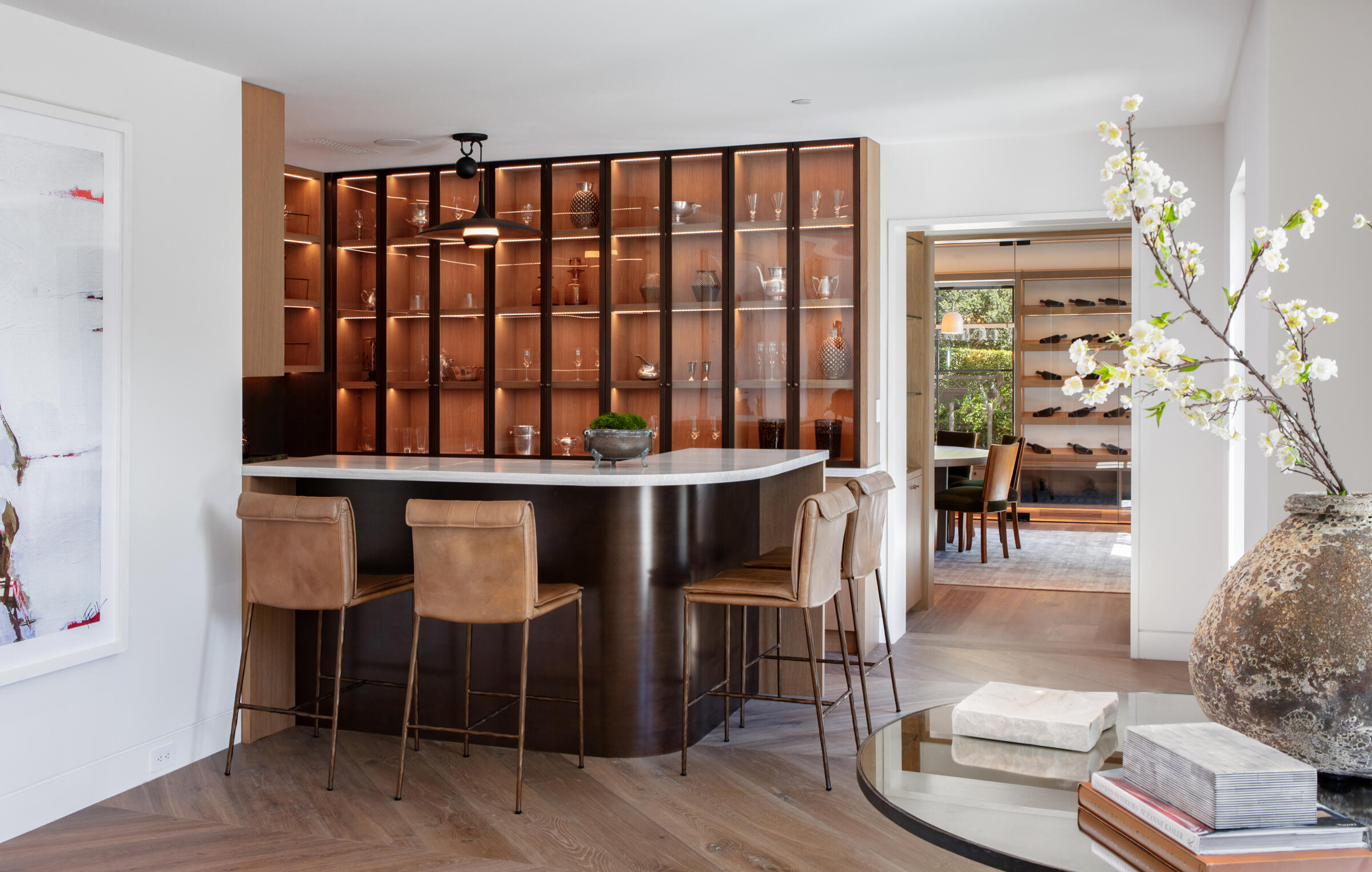 595 Picacho Lane Montecito, CA 93108 - Photo 7 of 41 6. Bar of the Entry