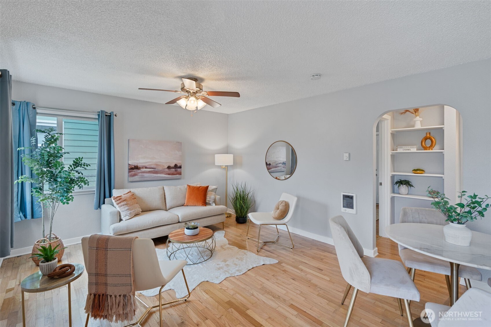 1027 South Rochester Street Tacoma, WA 98465 - Photo 6 of 29 a living room with furniture and a large window