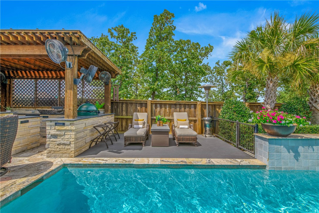 4001 Dunlap Loop College Station, TX 77845 - Photo 35 of 50 swimming pool view with a seating space