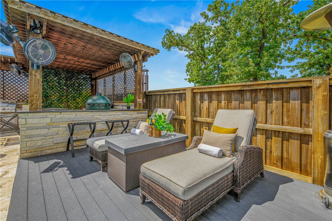 4001 Dunlap Loop College Station, TX 77845 - Photo 38 of 50 a view of a deck with furniture
