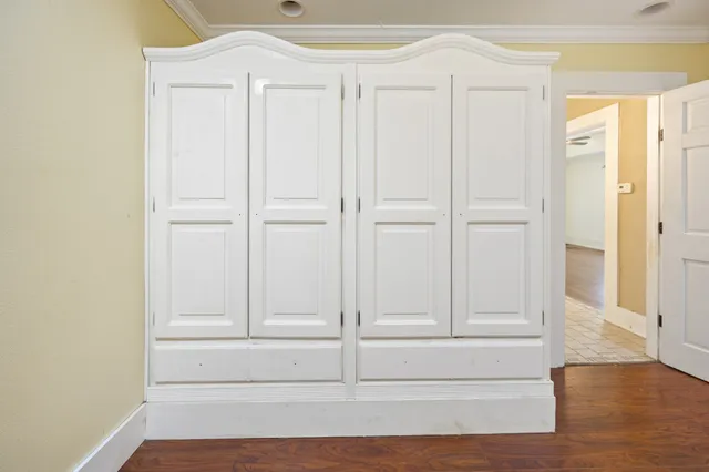 a view of front door