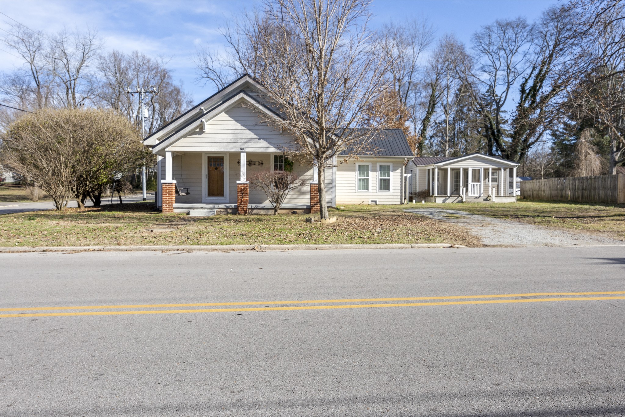 801 South High Street Winchester, TN 37398 - Photo 16 of 49 a front view of a house with a yard