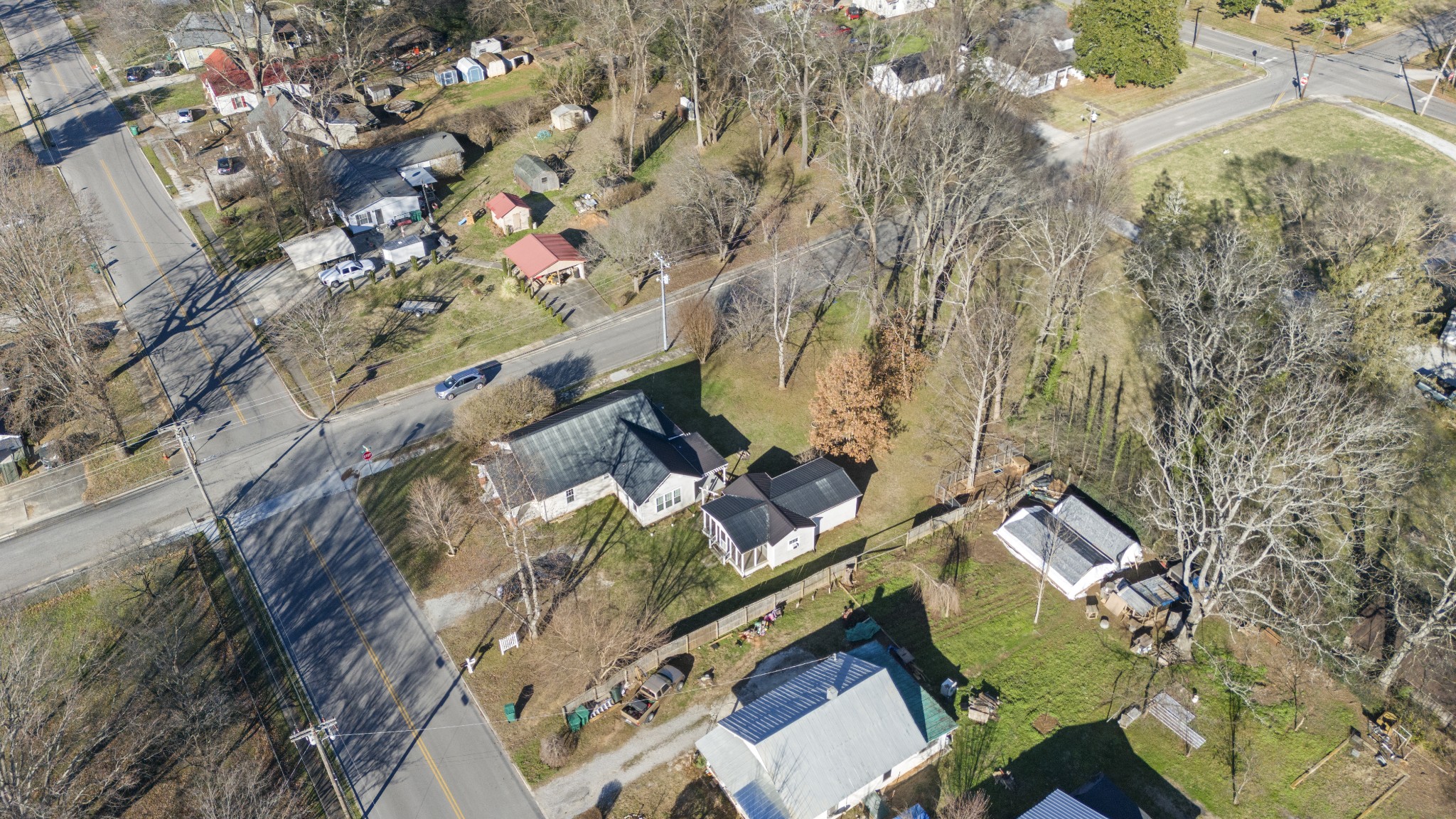 801 South High Street Winchester, TN 37398 - Photo 45 of 49 an aerial view of a house with a yard