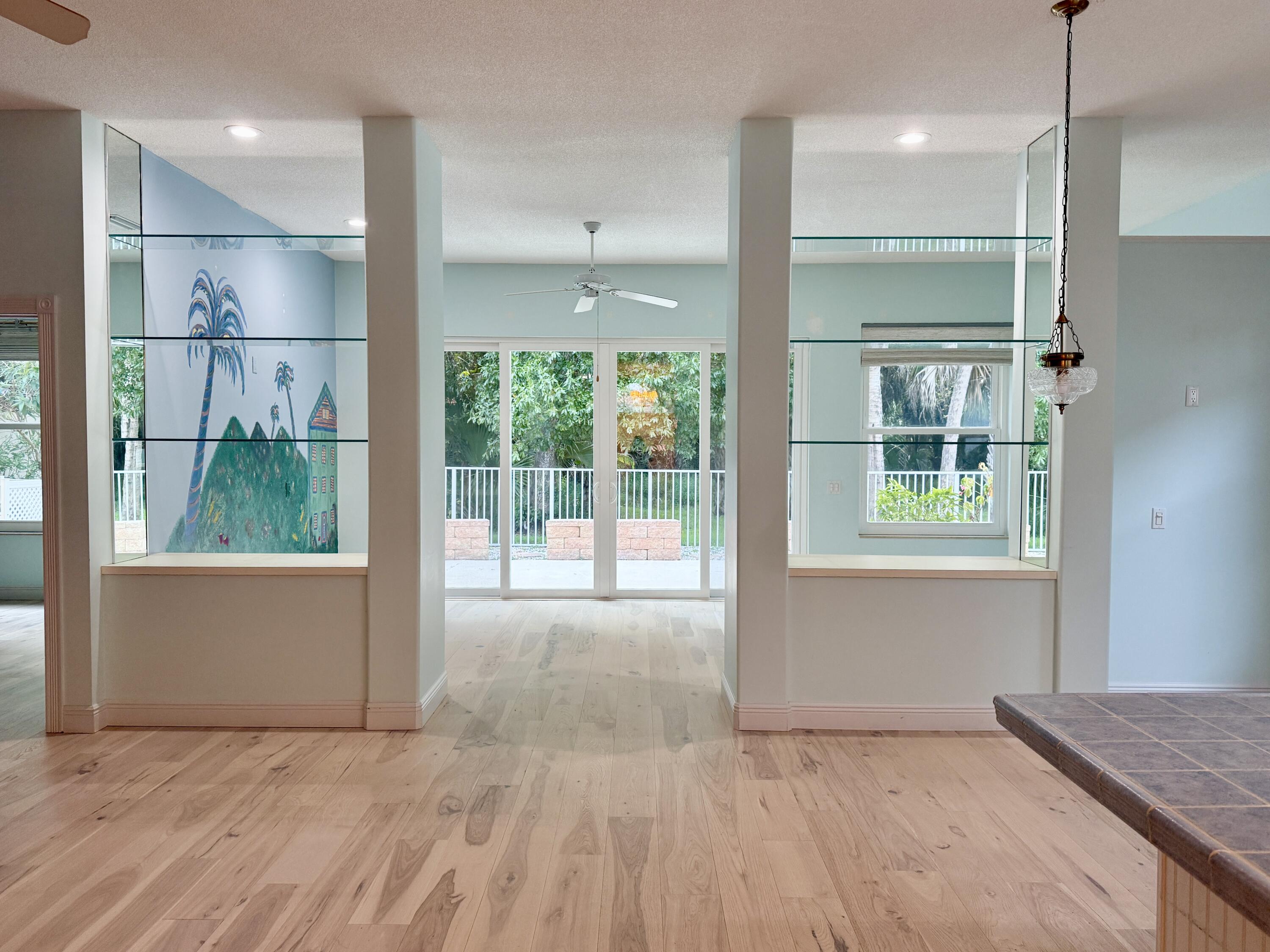 198 Hampton Circle Jupiter, FL 33458 - Photo 12 of 19 View to Family Room & Preserve