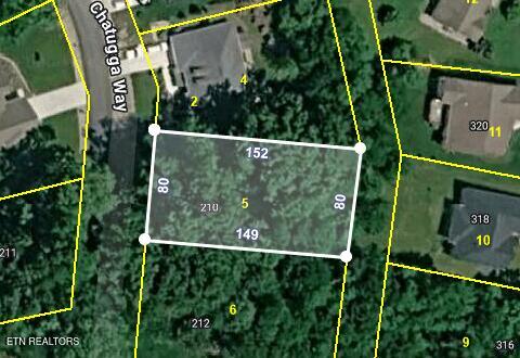 210 Chatuga Way Loudon, TN 37774 - Photo 1 of 10 Aerial View Plat