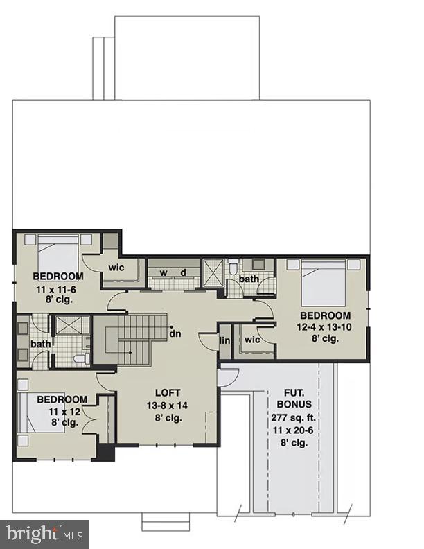 Princess Anne Way Phoenix, MD 21131 - Photo 50 of 50 2nd Floor Plan
