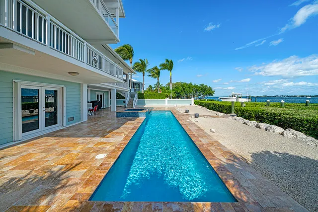 a view of a building with a outdoor space