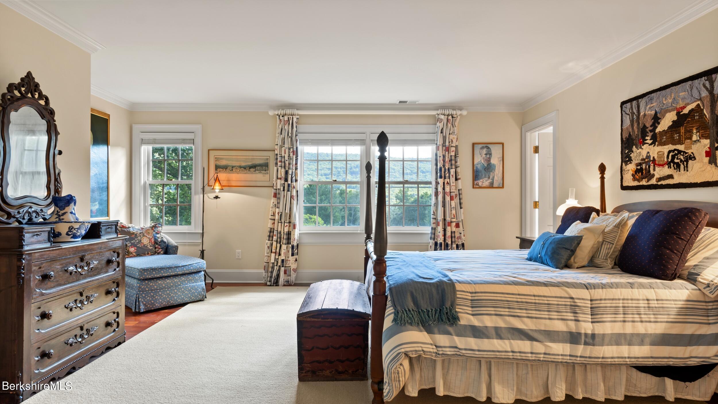 37 Main Road Tyringham, MA 01238 - Photo 33 of 56 Bedroom 2 with en suite bath