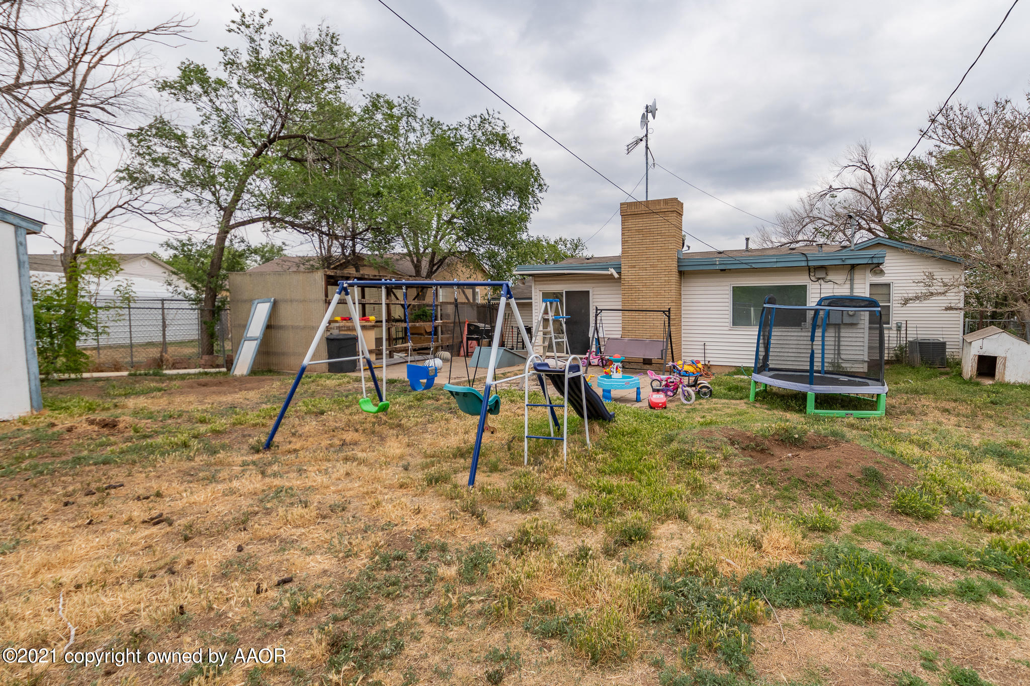 4904 Bowie Street Amarillo, TX 79110 - Photo 26 of 27 backyard 2