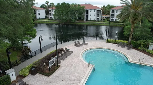 a outdoor space with sitting area