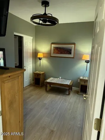 a kitchen with stainless steel appliances a refrigerator and a stove