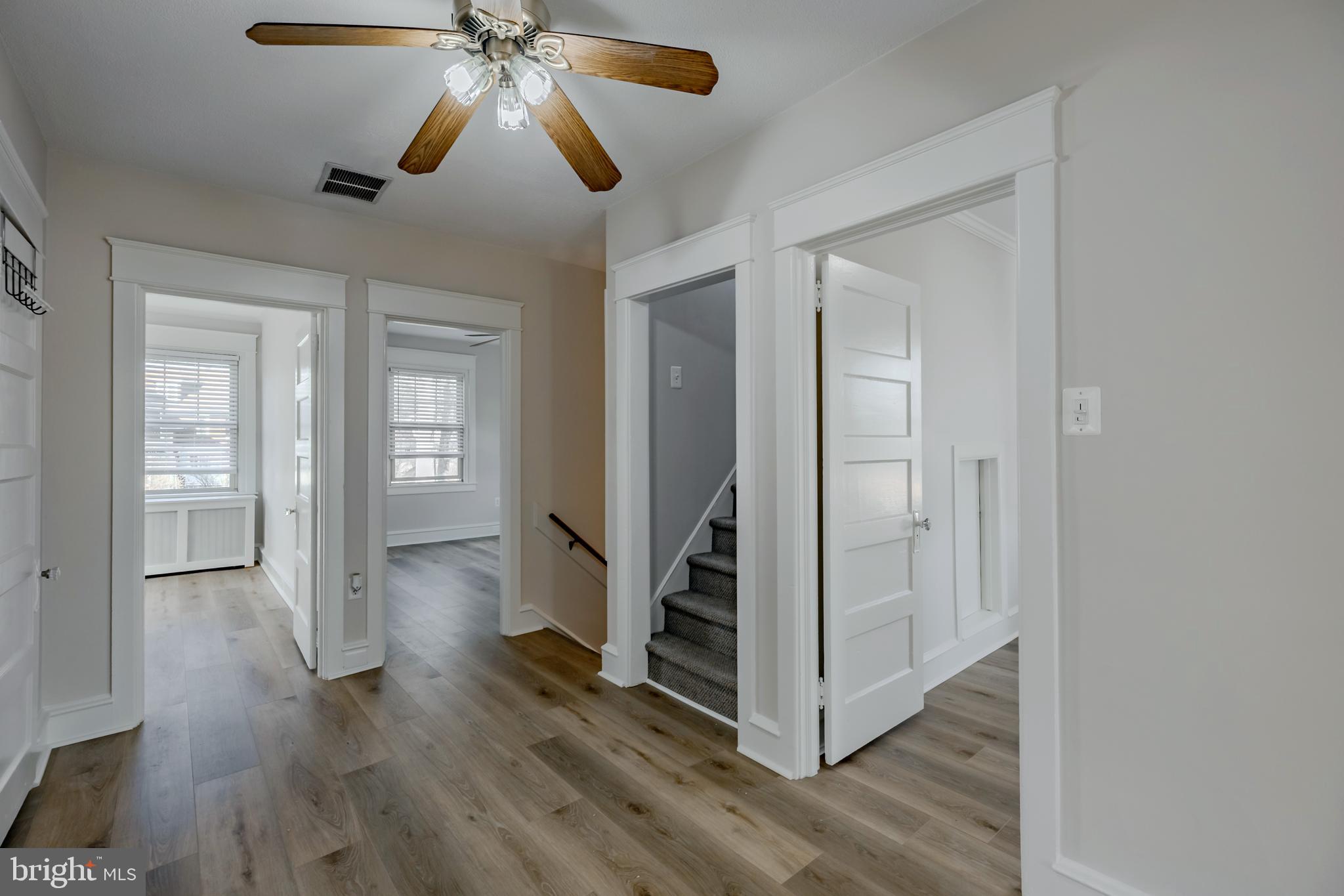 1210 West Darby Road Havertown, PA 19083 - Photo 9 of 33 a view of a hallway with wooden floor and closet