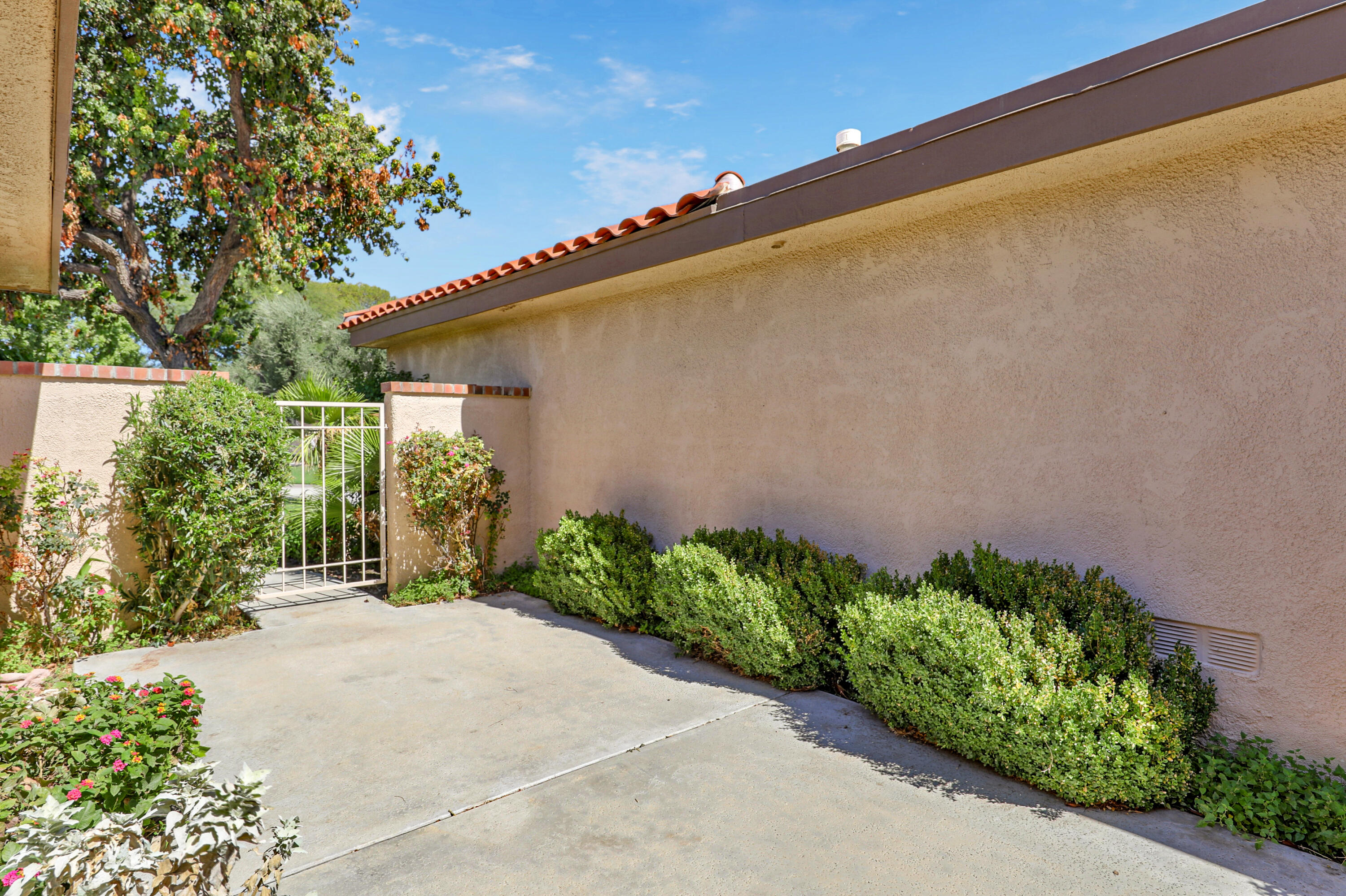 27 Seville Drive Rancho Mirage, CA 92270 - Photo 20 of 50 a view of a garden with pathway