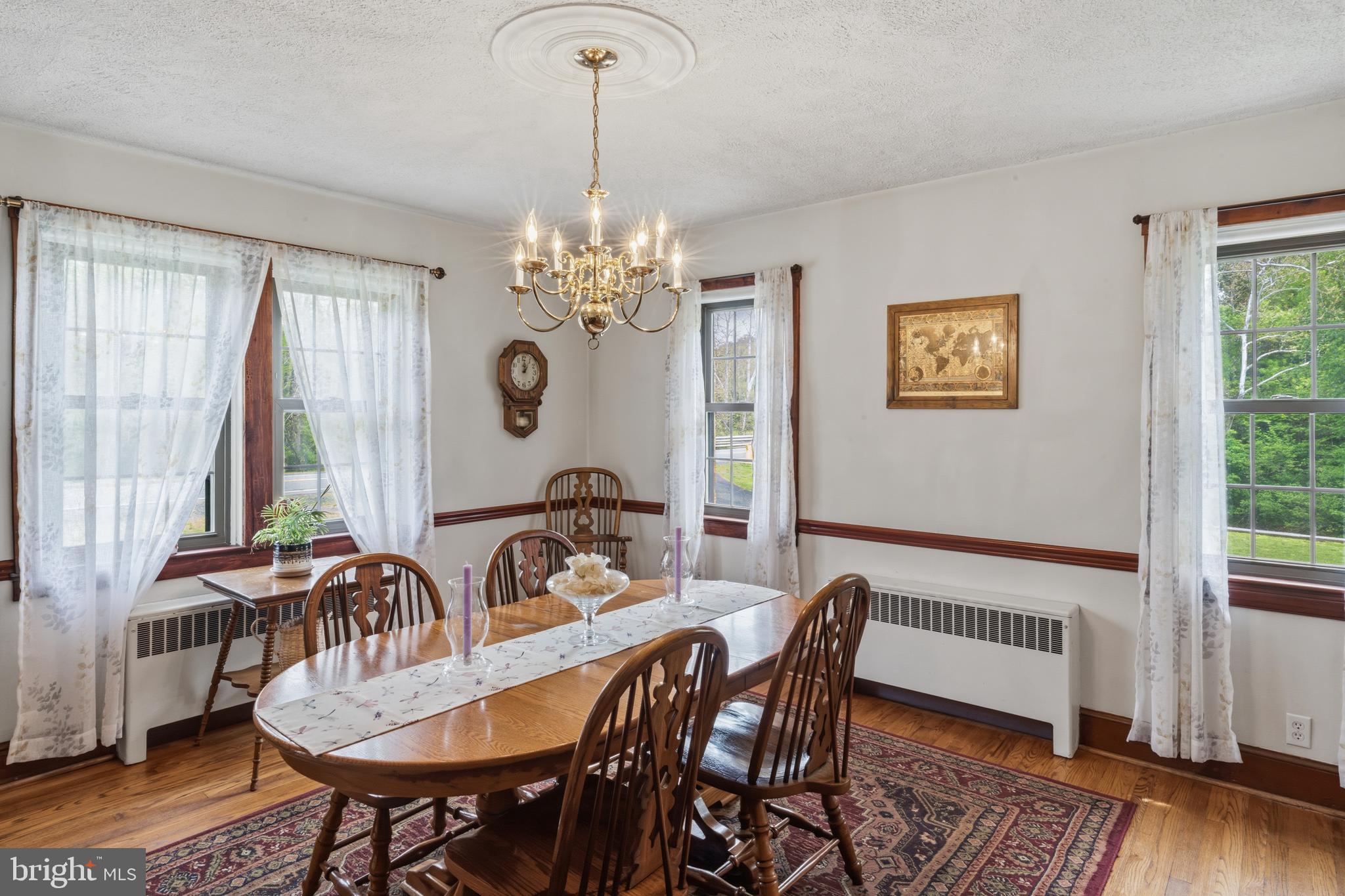 3593 Strasburg Road Strasburg, VA 22657 - Photo 24 of 113 a view of a dining room with furniture window and wooden floor