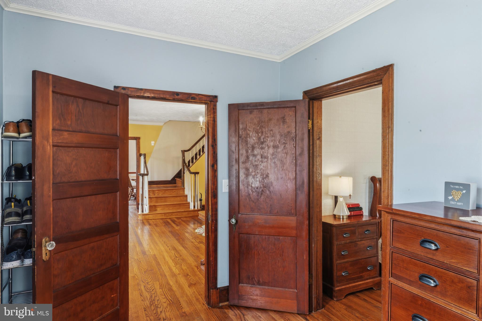 3593 Strasburg Road Strasburg, VA 22657 - Photo 26 of 113 a view of a hallway with closet and mirror