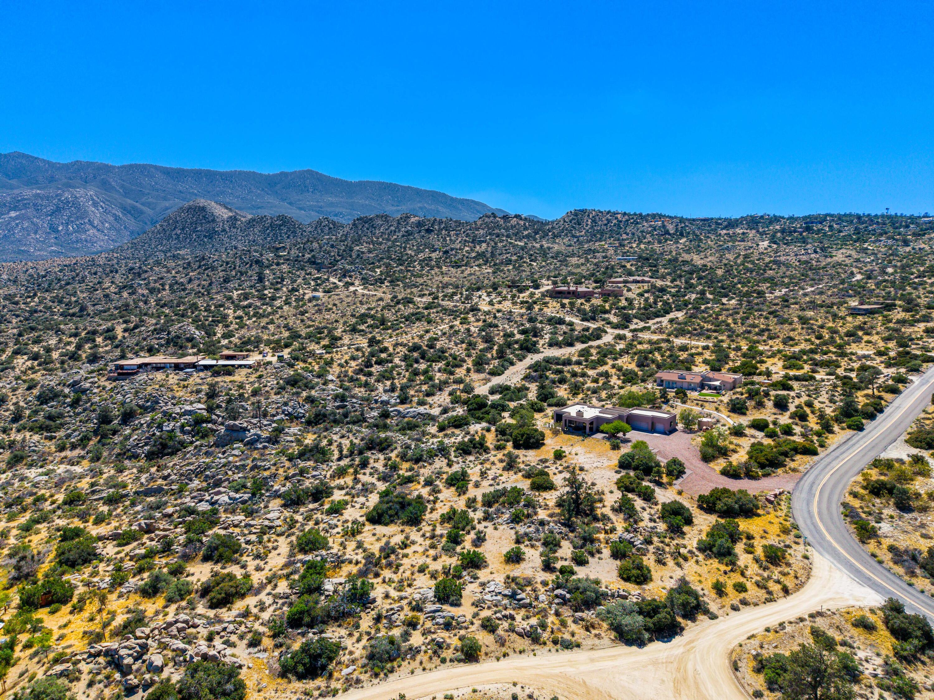 Lot 16 Carrizo Road Mountain Center, CA 92561 - Photo 5 of 23 an aerial view of residential houses with outdoor space and trees