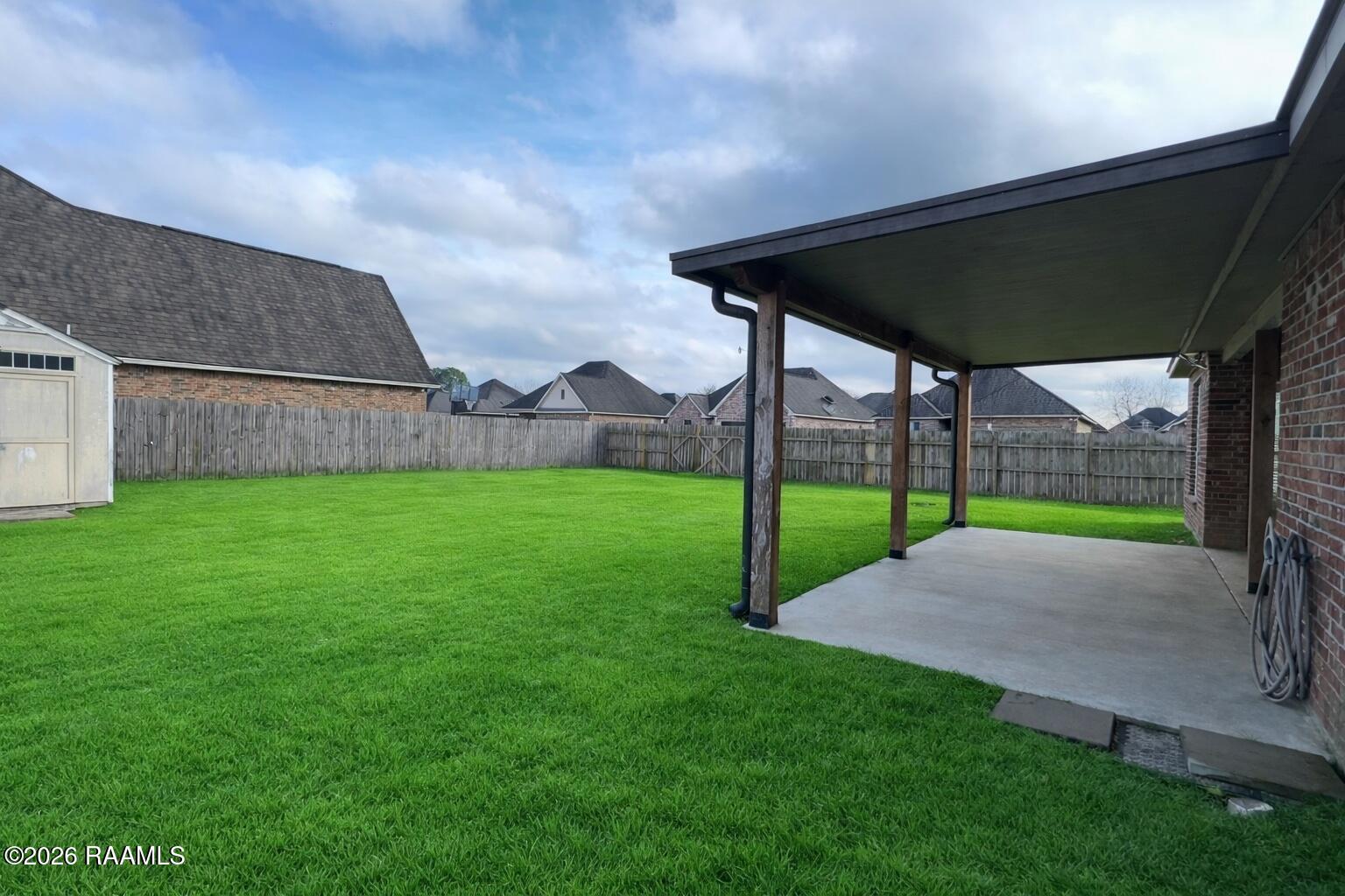 205 Rocky Ridge Street Youngsville, LA 70592 - Photo 13 of 14 backyard1