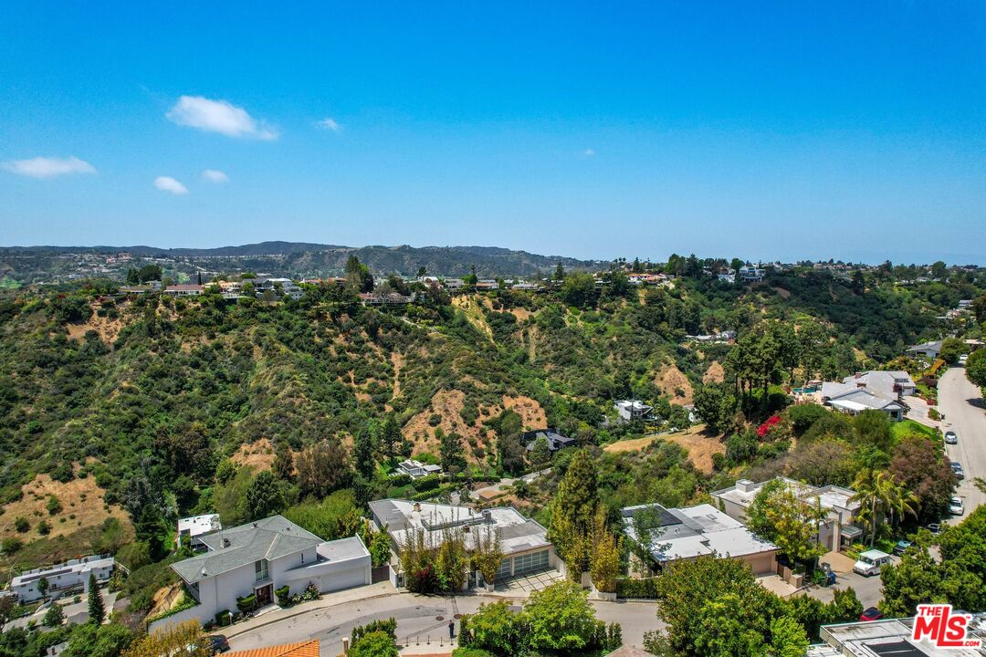 1991 Stradella Road Los Angeles, CA 90077 - Photo 26 of 26 an aerial view of multiple house