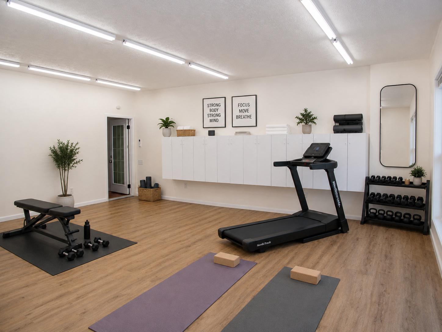 792 Forest Glen Road Moorefield, WV 26836 - Photo 11 of 146 Virtually staged main level workout room