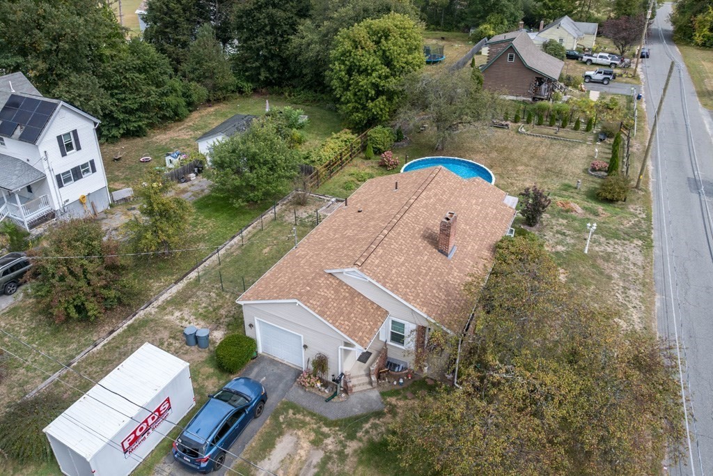 75 East Myrtle Street Orange, MA 01364 - Photo 23 of 28 an aerial view of a house with outdoor space and street view