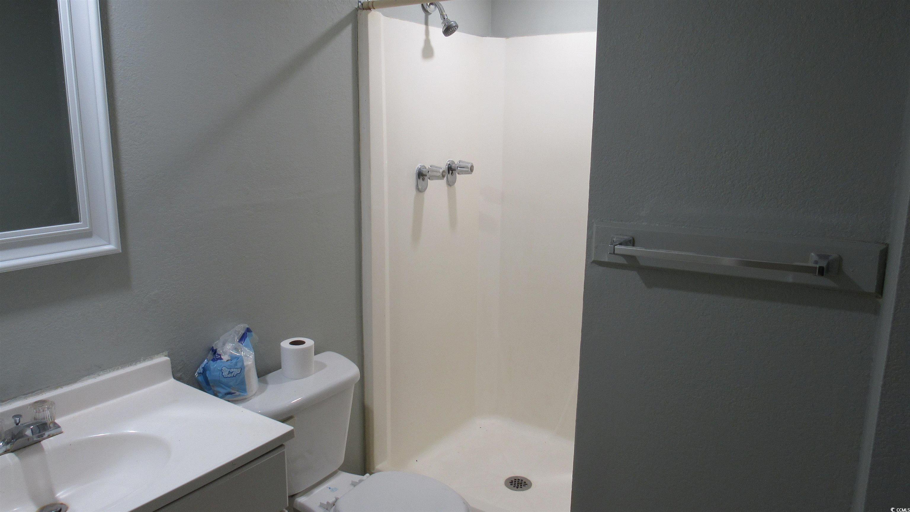 3555 Highway 544 Conway, SC 29526 - Photo 12 of 20 Bathroom with walk in shower, toilet, and sink