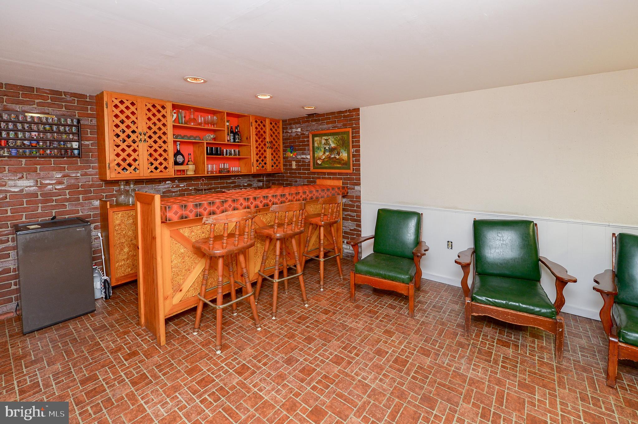 3621 Creamery Road Bensalem, PA 19020 - Photo 25 of 32 Game Room on the Lower level with built-in bar