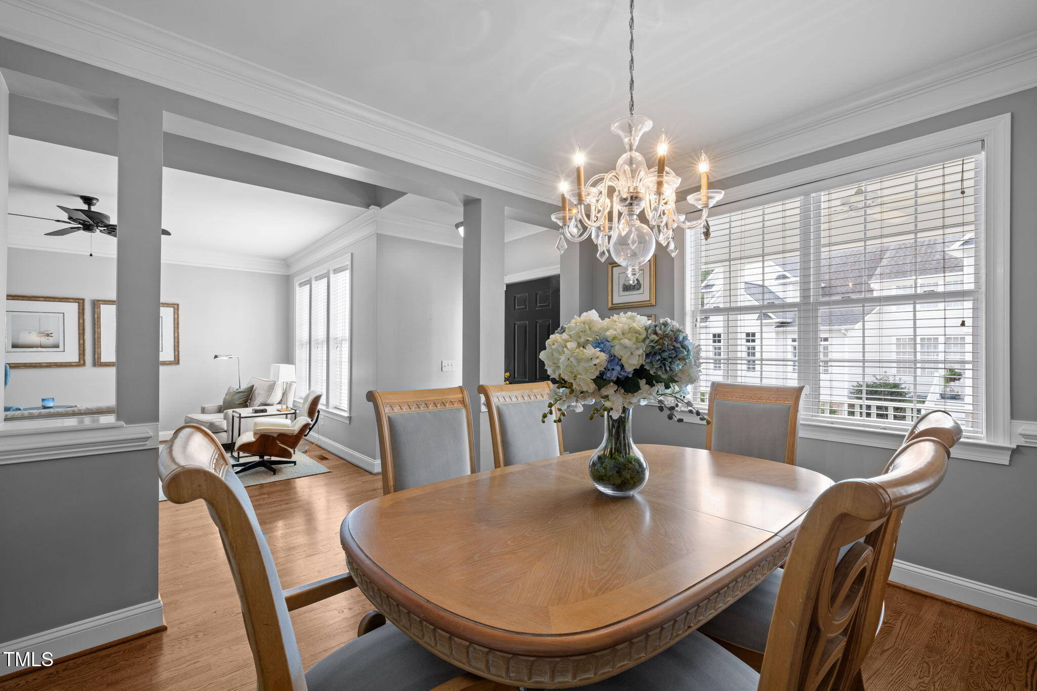 3902 Stags Leap Circle Raleigh, NC 27612 - Photo 11 of 53 a dining room with furniture and window
