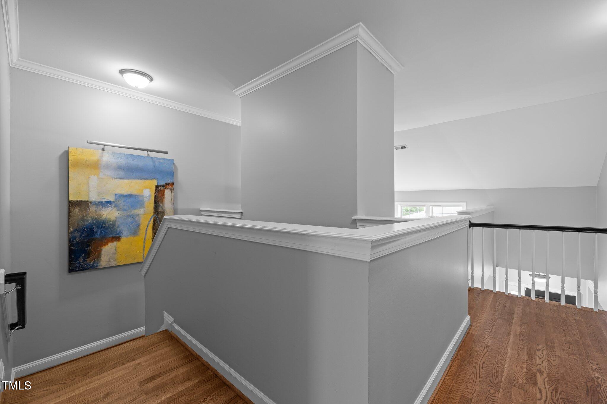 3902 Stags Leap Circle Raleigh, NC 27612 - Photo 21 of 53 a view of entryway with wooden floor