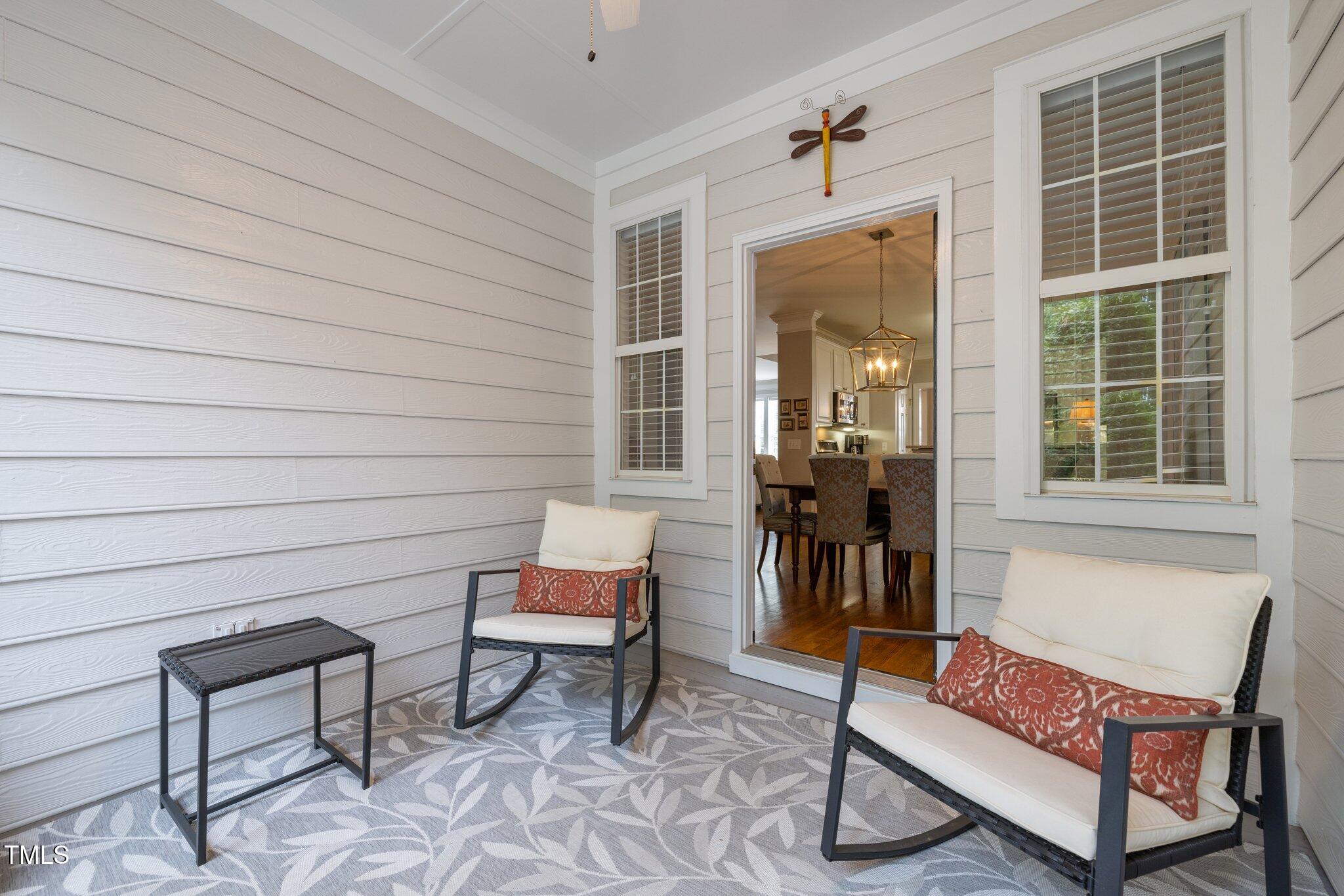 3902 Stags Leap Circle Raleigh, NC 27612 - Photo 37 of 53 a view of a bench in a patio