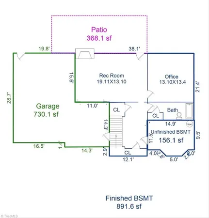 $600,000 | 3715 Brownstone Lane, Winston-Salem, NC 27106