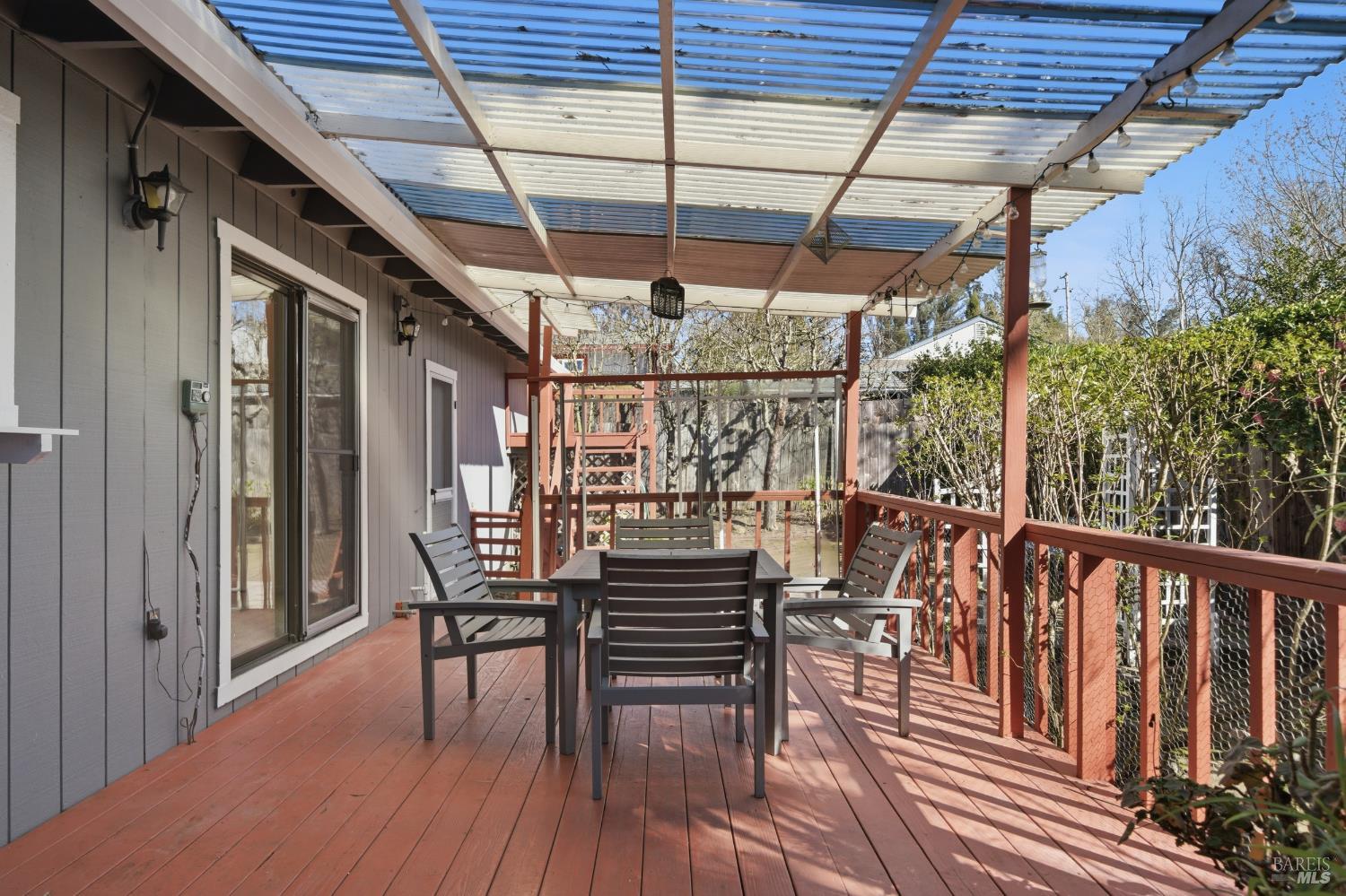 2654 Edison Street Graton, CA 95444 - Photo 28 of 63 a view of a chairs and table on the deck