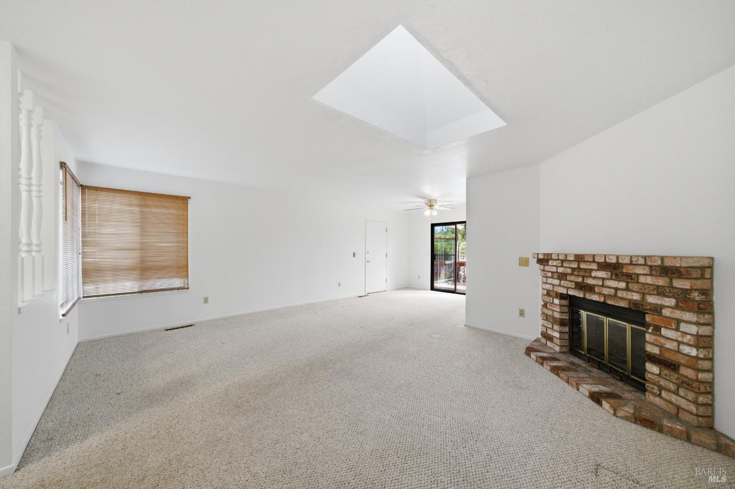 2654 Edison Street Graton, CA 95444 - Photo 43 of 63 an empty room with windows and fireplace