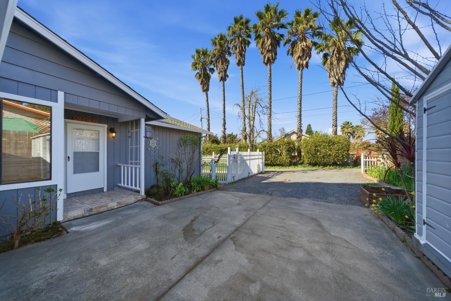 2654 Edison Street Graton, CA 95444 - Photo 5 of 63 a view of a garden with a tree