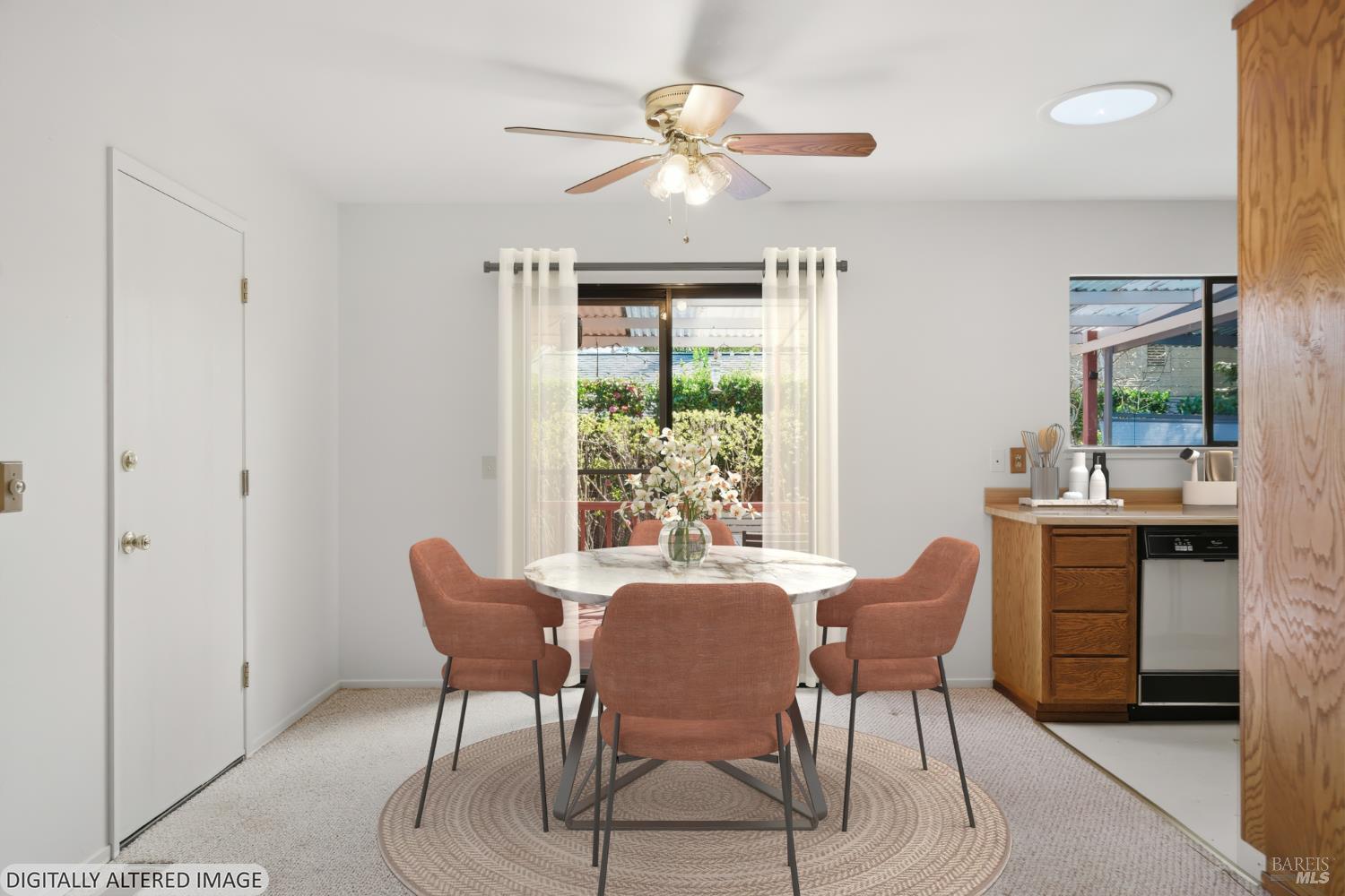 2654 Edison Street Graton, CA 95444 - Photo 10 of 63 a dining room with furniture a chandelier and window