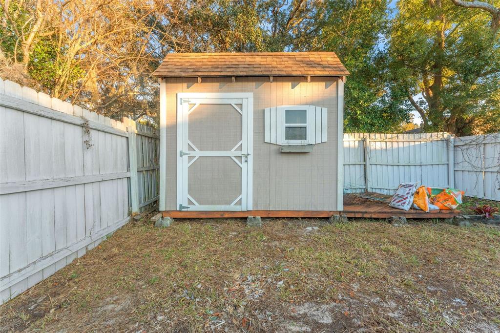 6237 Spring Hill Drive Spring Hill, FL 34606 - Photo 34 of 37 Storage Shed!