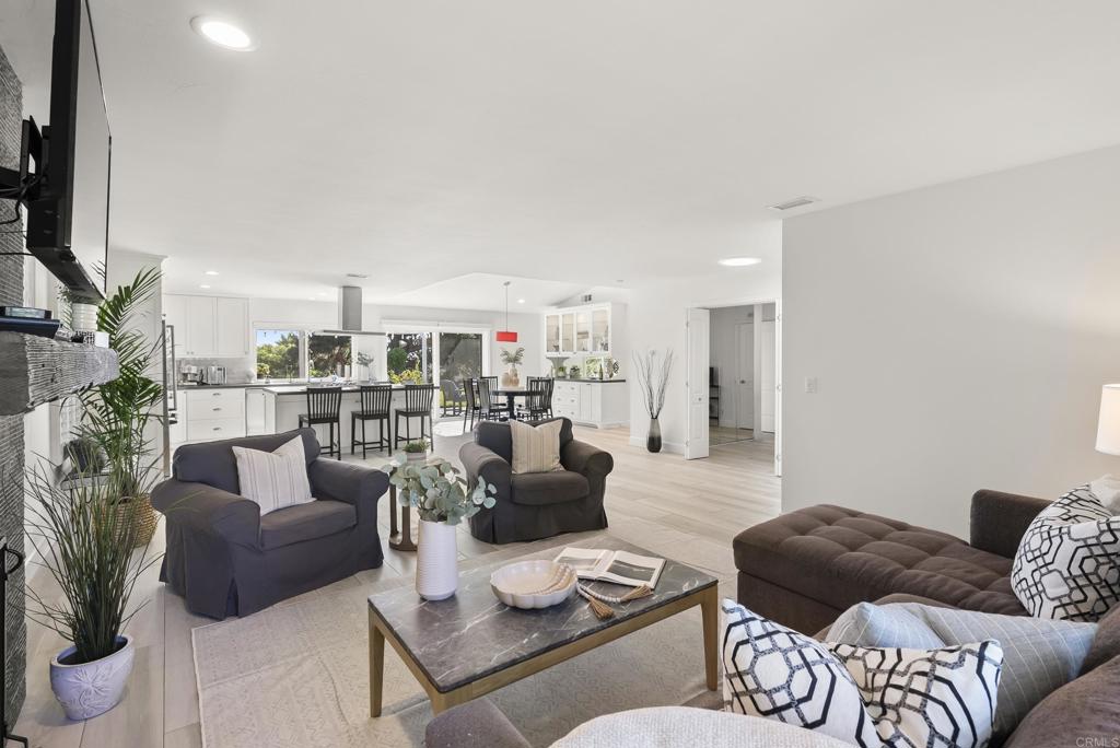147 Witham Road Encinitas, CA 92024 - Photo 13 of 47 a living room with furniture and a flat screen tv