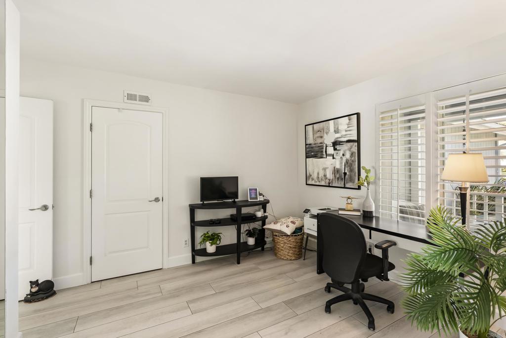 147 Witham Road Encinitas, CA 92024 - Photo 20 of 47 a view of a workspace with furniture and a window