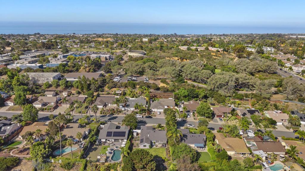 147 Witham Road Encinitas, CA 92024 - Photo 47 of 47 an aerial view of residential building with green space