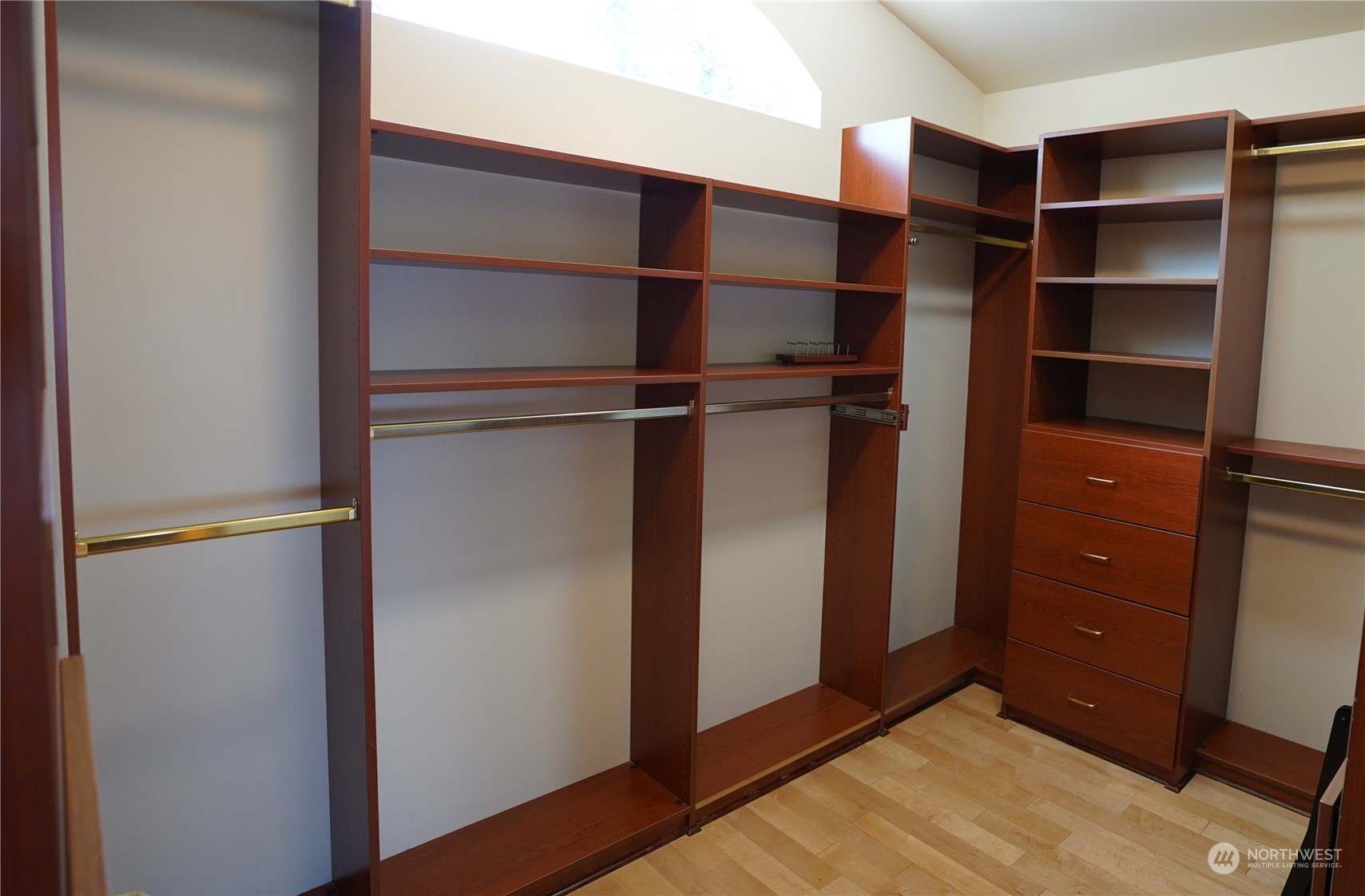 522 Fox Hollow Road Sequim, WA 98382 - Photo 26 of 40 a view of walk in closet with empty racks